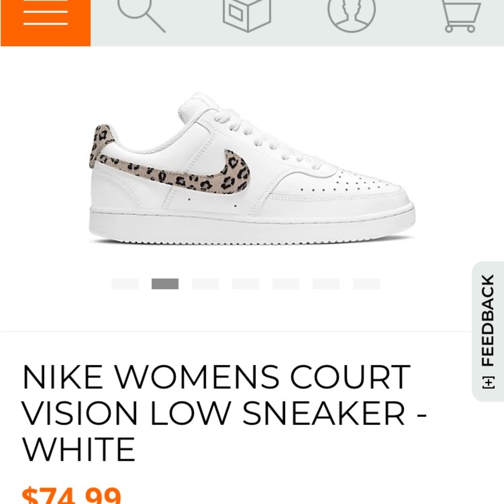 Women’s Nike with the Leopard Print Swoosh! New in Box
